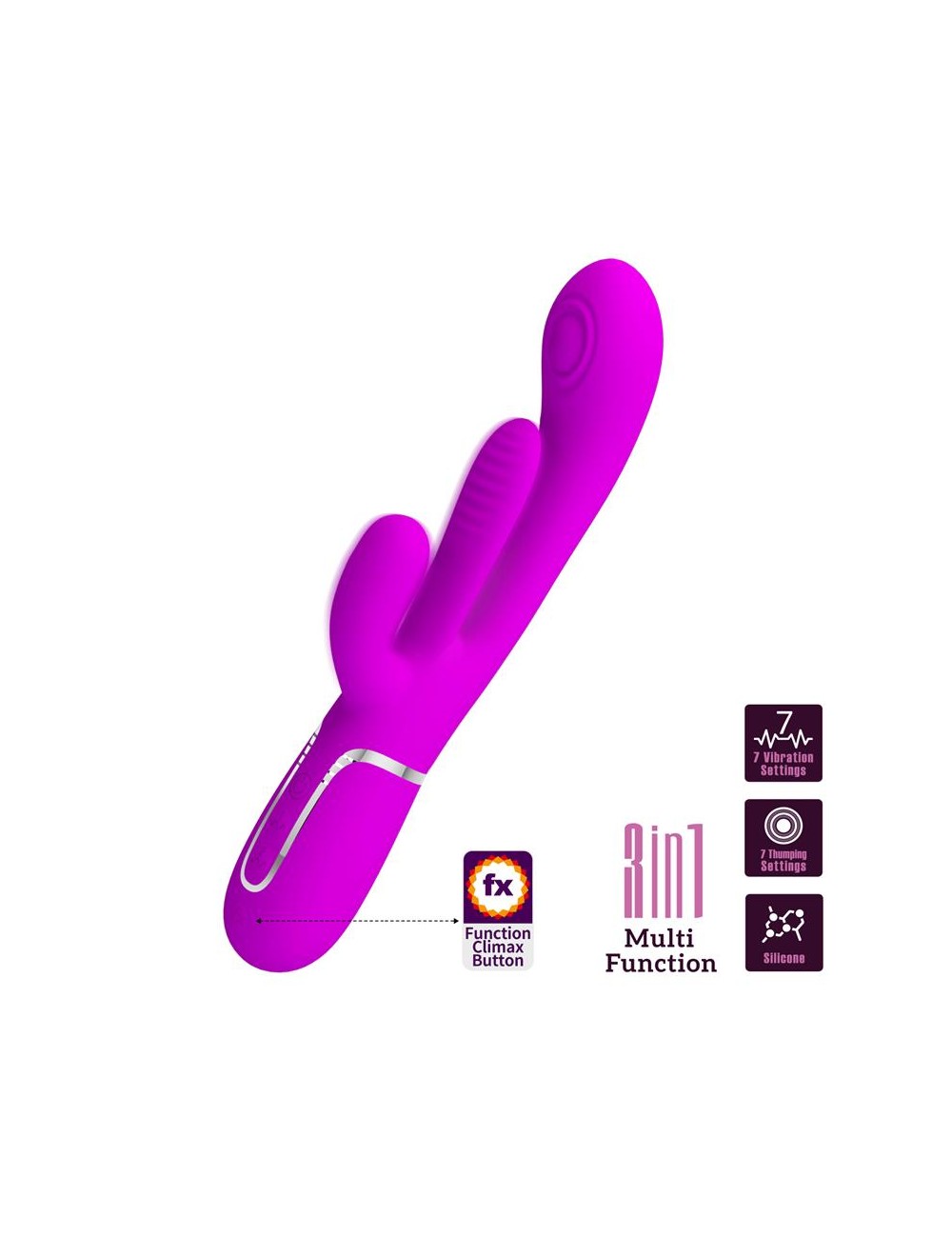 Shania Vibrador con Lengua y Thumping