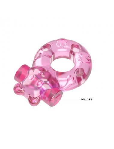 Anillo con Bala Vibradora Osito