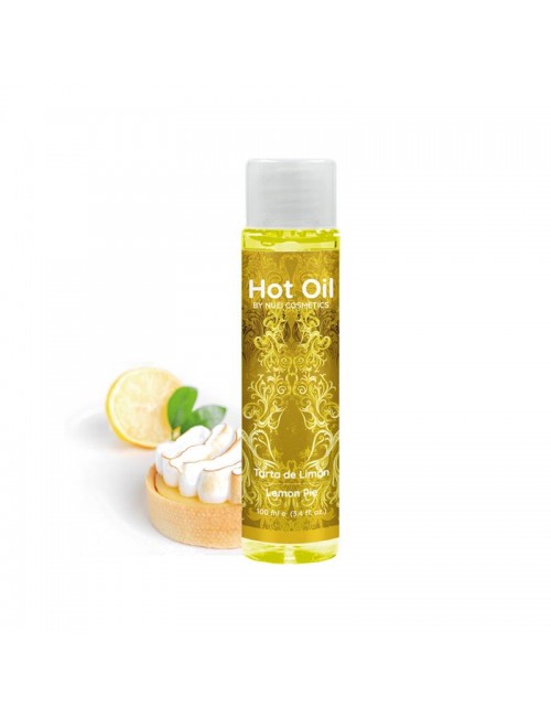Hot Oil Aceite de Masaje Efecto Calor Tarta Limon 100 ml