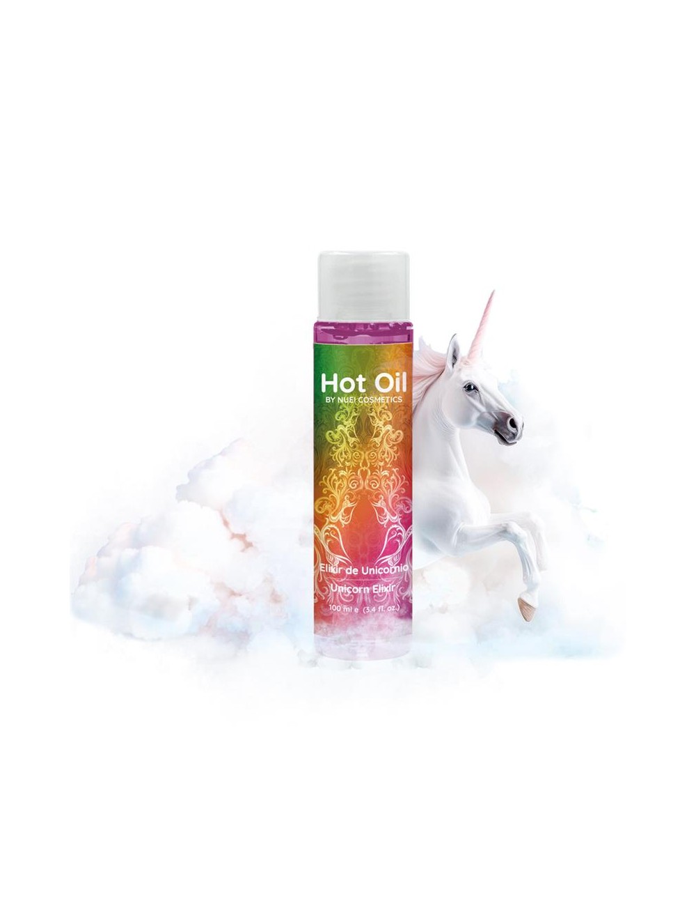 Hot Oil Elixir Unicornio Masaje Efecto Calor 100 ml