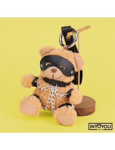 Bubu Llavero de Osito BDSM con Cadenas