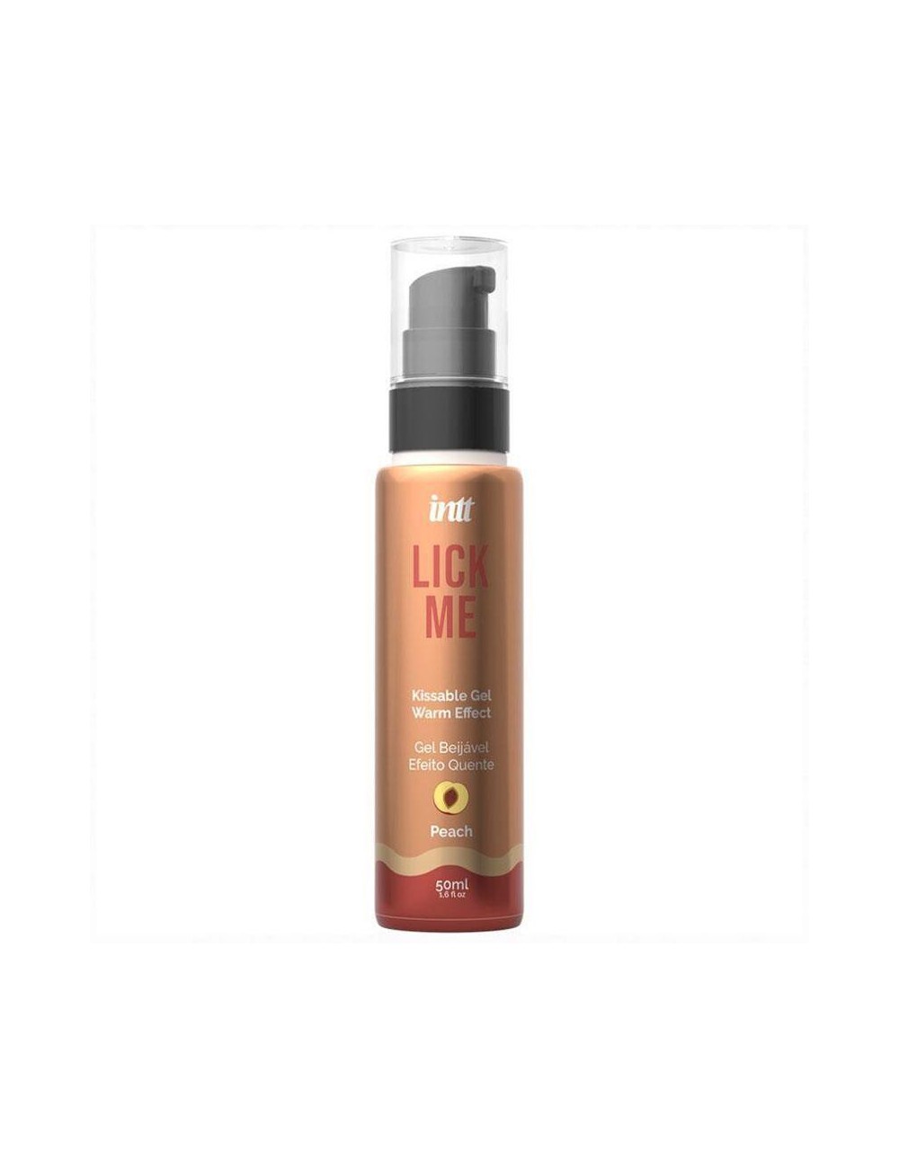 Lick Me Gel Besable Sabor Melocoton Efecto Calor 50 ml