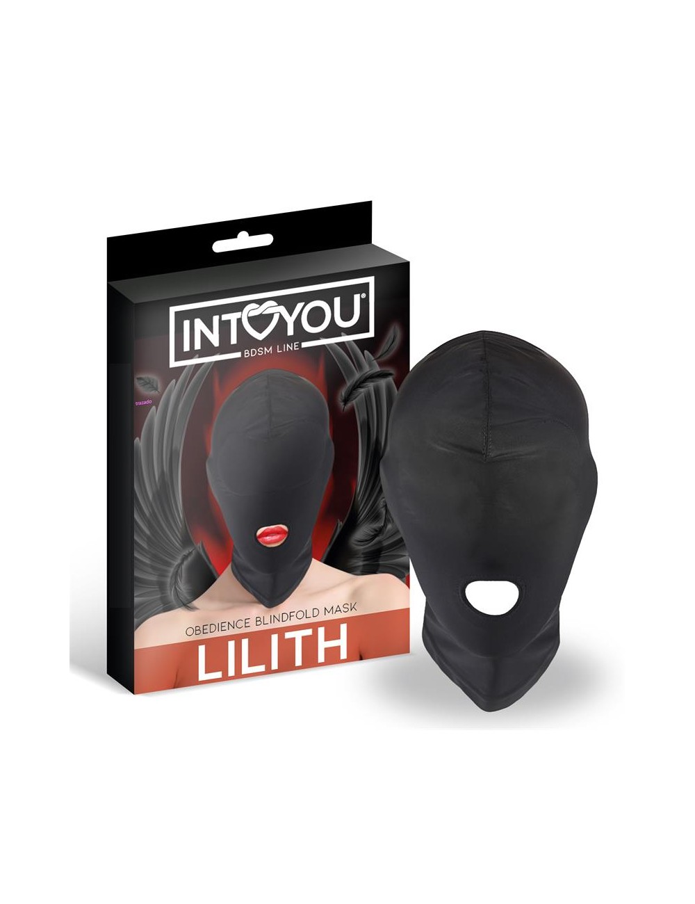 Lilith Mascara de Incognito con Abertura en la Boca Color Negro