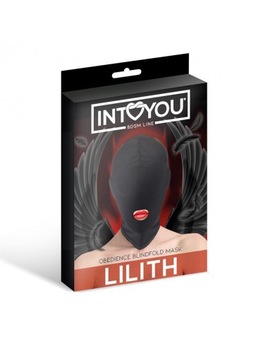 Lilith Mascara de Incognito con Abertura en la Boca Color Negro