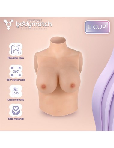 Booskin Pechos de Silicona Copa E Silicona Liquida