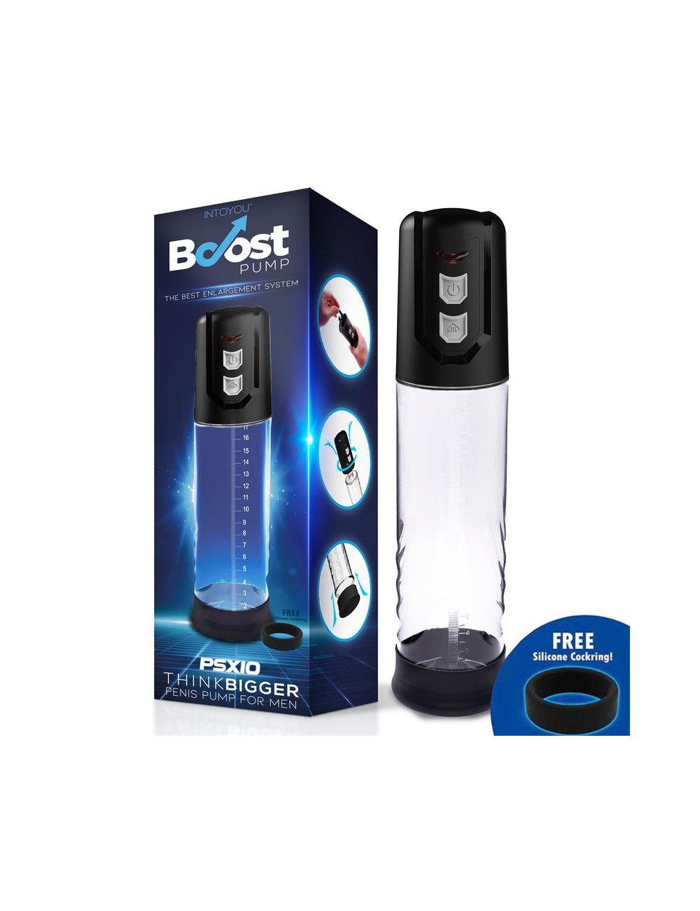 PSX10 Bomba Automatica con Medidor Transparente