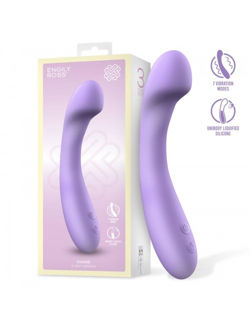Dianne Vibrador Silicona Liquida Unibody Punto G Flexible USB