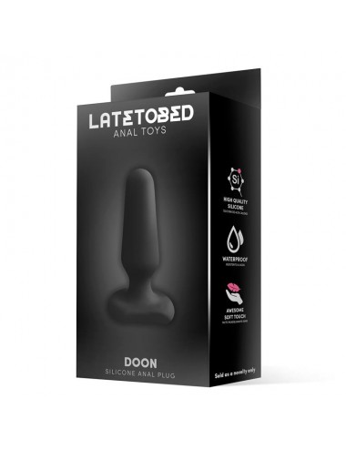 Doon Plug Anal de Silicona Negro