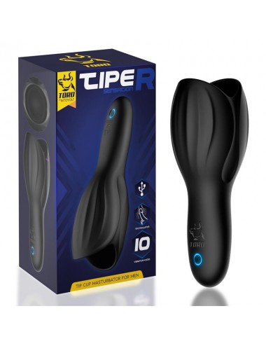 Tiper Copa Masturbadora para el Pene Silicona USB