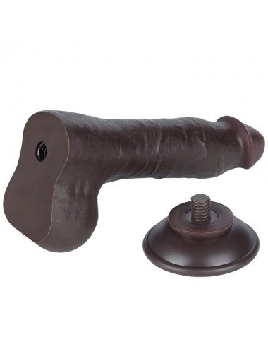 Dildo Dual Layer Piel Deslizante Retractil 8