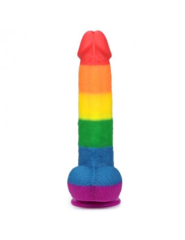 Dildo Prider 9 Silicona Liquida LGBT