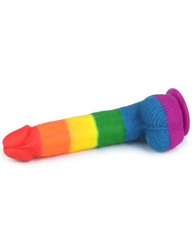 Dildo Prider 9 Silicona Liquida LGBT