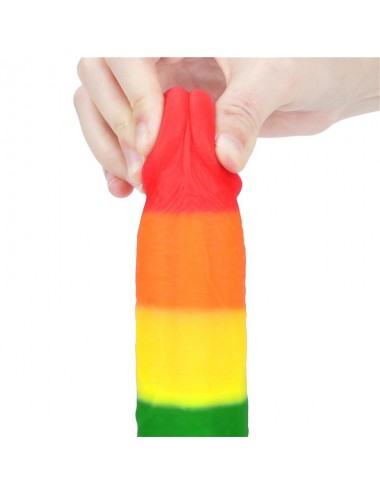 Dildo Prider 9 Silicona Liquida LGBT