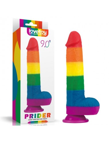 Dildo Prider 9 Silicona Liquida LGBT