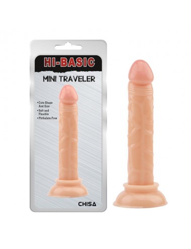 Dildo Mini Traveler 14 x 25 cm Natural