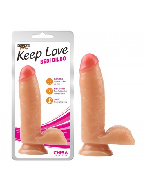 Dildo Bedi 17 x 36 cm Natural
