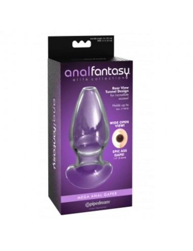 Plug Anal Mega Anal Gaper Transparente
