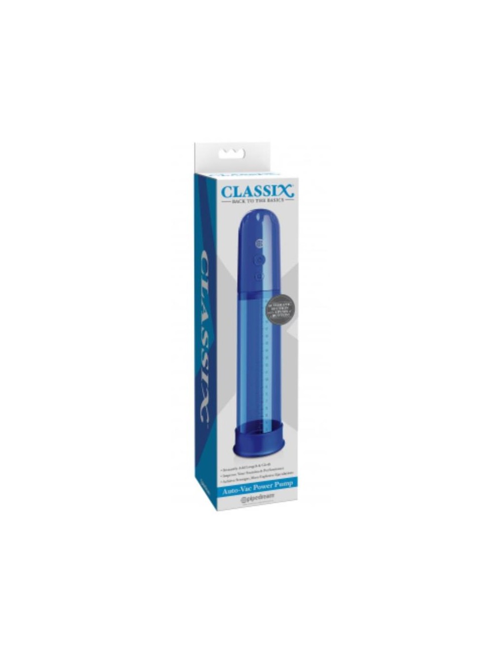 Bomba para el Pene Auto Vac Power Azul