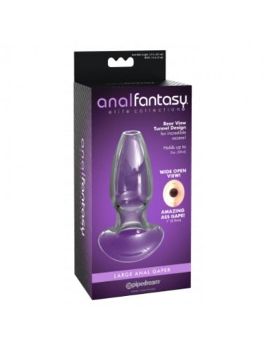 Plug Anal Gaper Grande Transparente