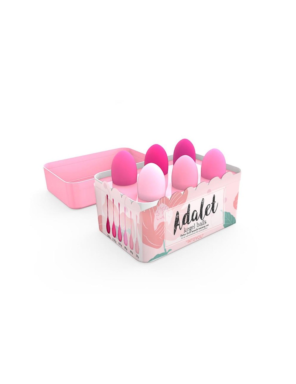 Adalet Kit 6 Bolas Kegel Silicona