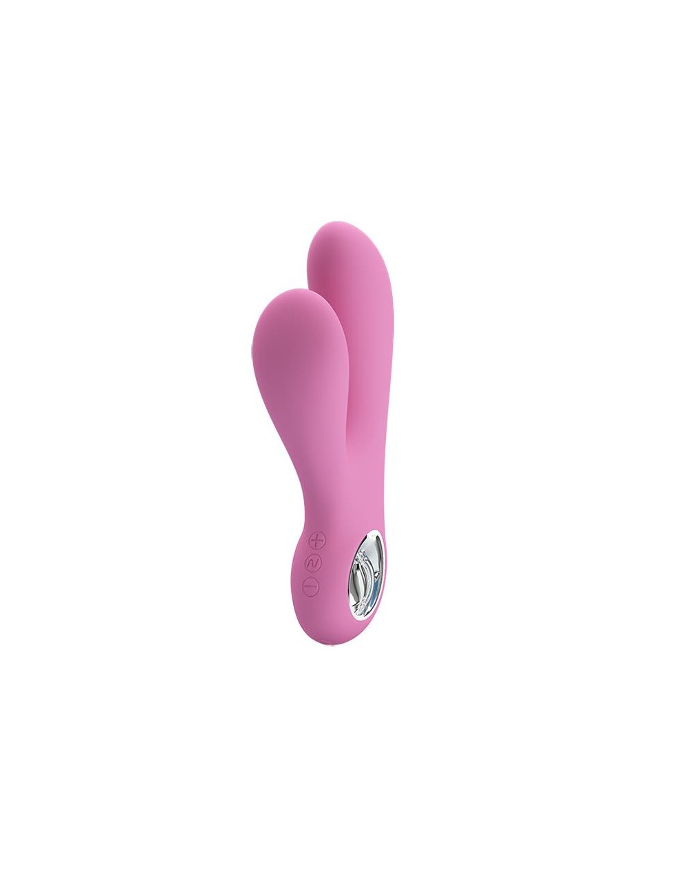 Vibrador Canrol USB Silicona Rosa Suave