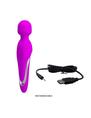 Vibrador Mortimer USB Purpura