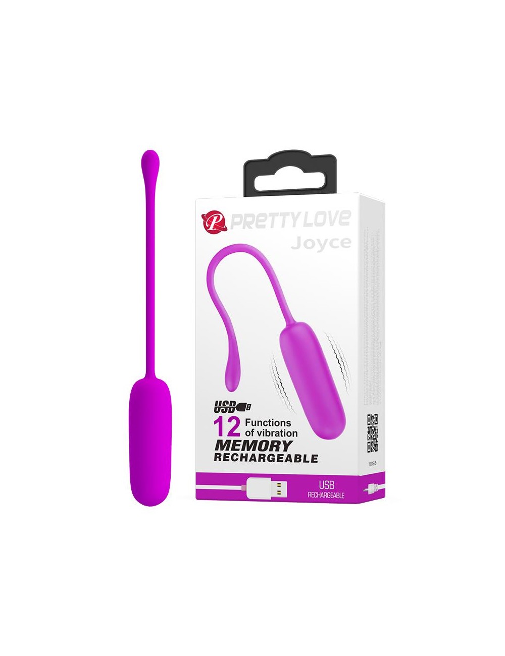 Huevo Vibrador Joyce Silicona USB