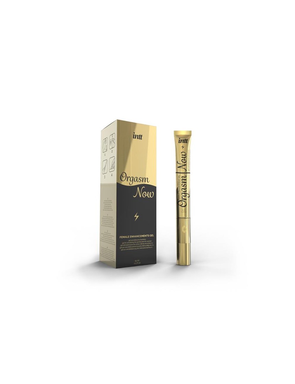 Gel Sensibilizante con Punta Vibradora Orgasm Now 15 ml