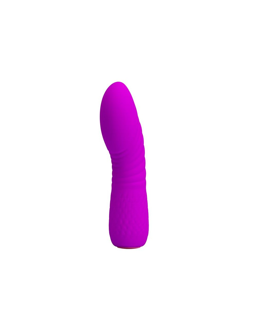 Vibrador Abner USB Silicona Purpura