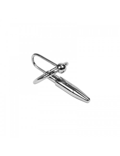 Plug Pene con Anillo Glande Metal 28mm