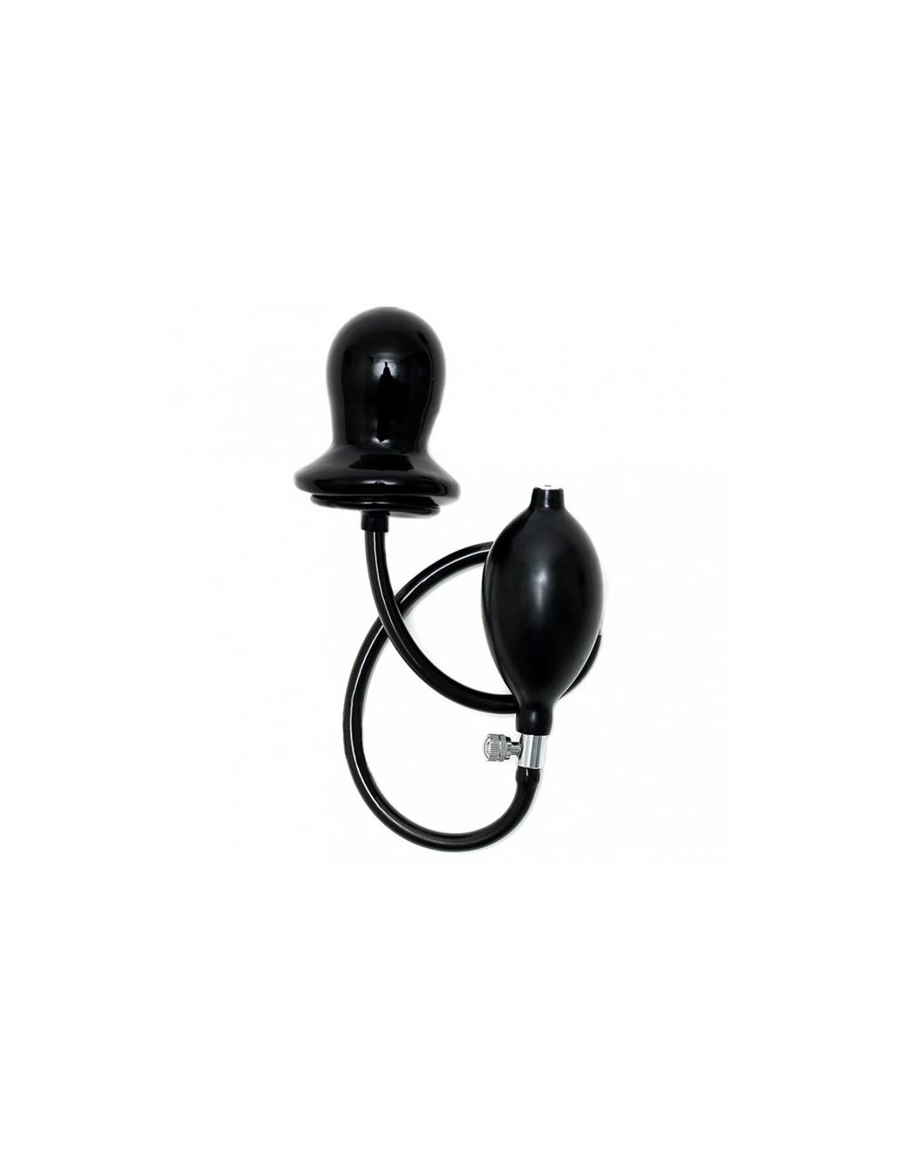 Plug Inflable Negro Latex