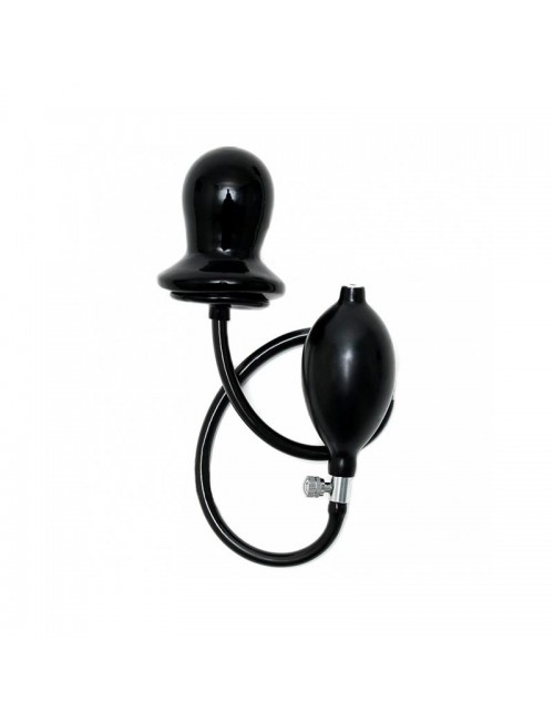 Plug Inflable Negro Latex
