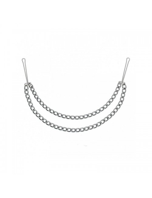 Pinzas para Pezones con Dos Cadenas