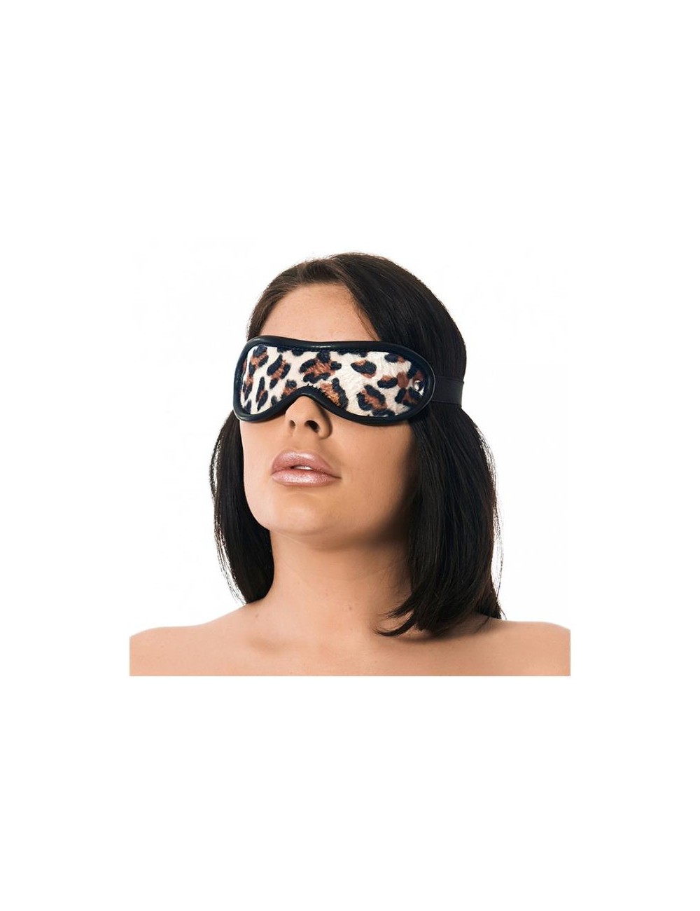 Antifaz con Estampado Leopardo Talla unica