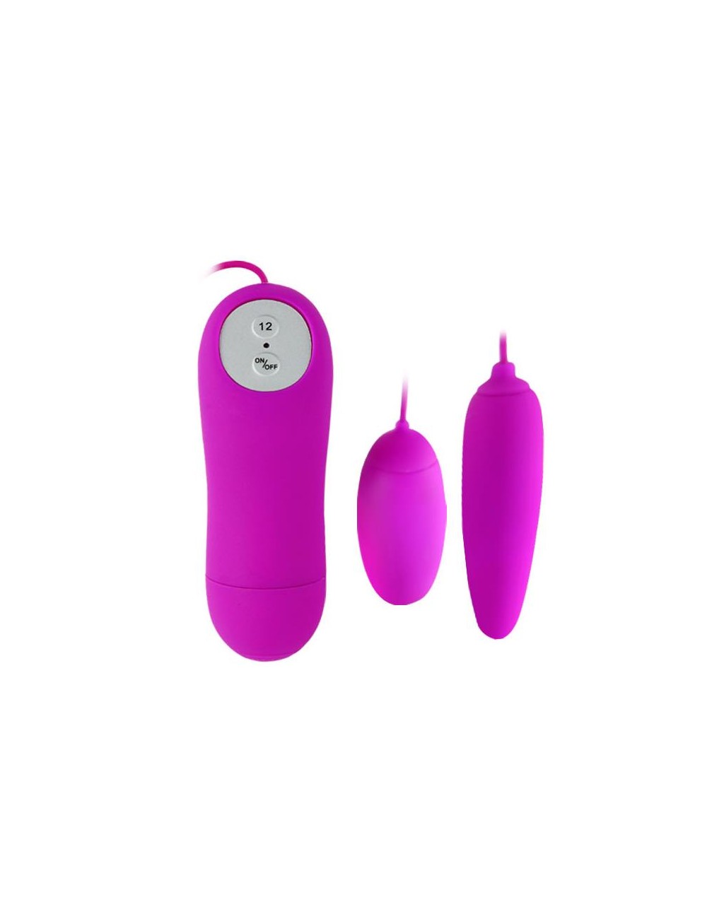 Pretty Love Huevos Vibradores Irma Color Purpura