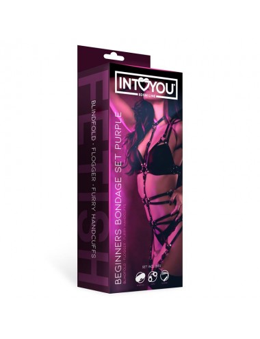 Set de Bondage para Principiantes Beginners 3 Piezas Purpura