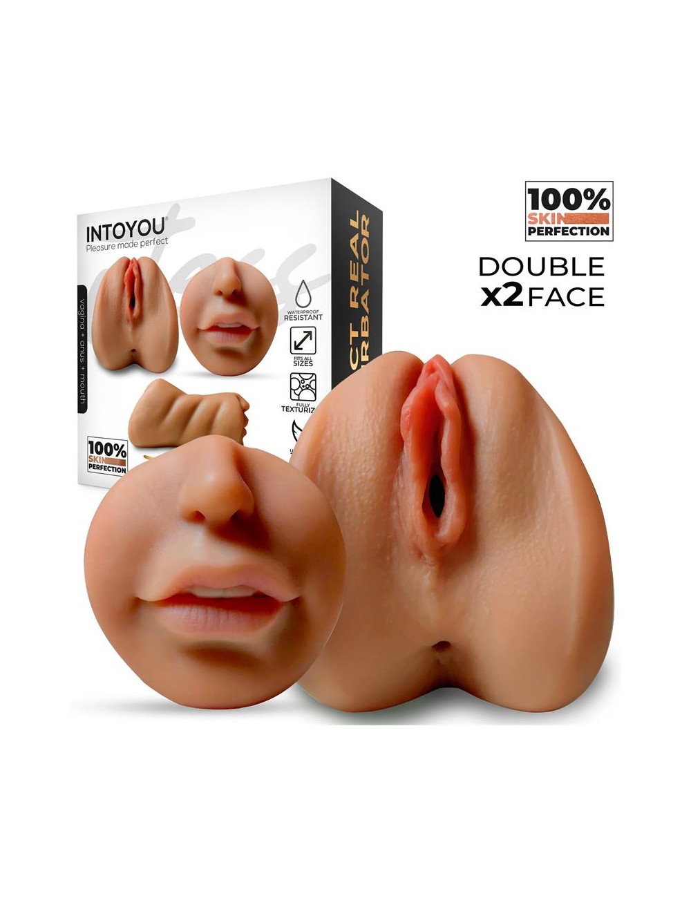Jess Vagina Ano y Boca Super Realista 650 gr
