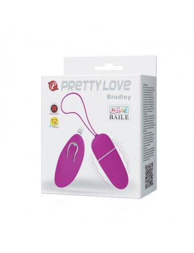 Pretty Love Huevo Vibrador Bradley Color Purpura