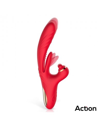 Limbe Vibrador con Lengua Flip Flap Bola Percutora y Up and Down