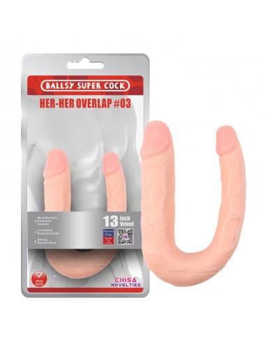 Dildo Doble Her Her Overlap N3 Natural