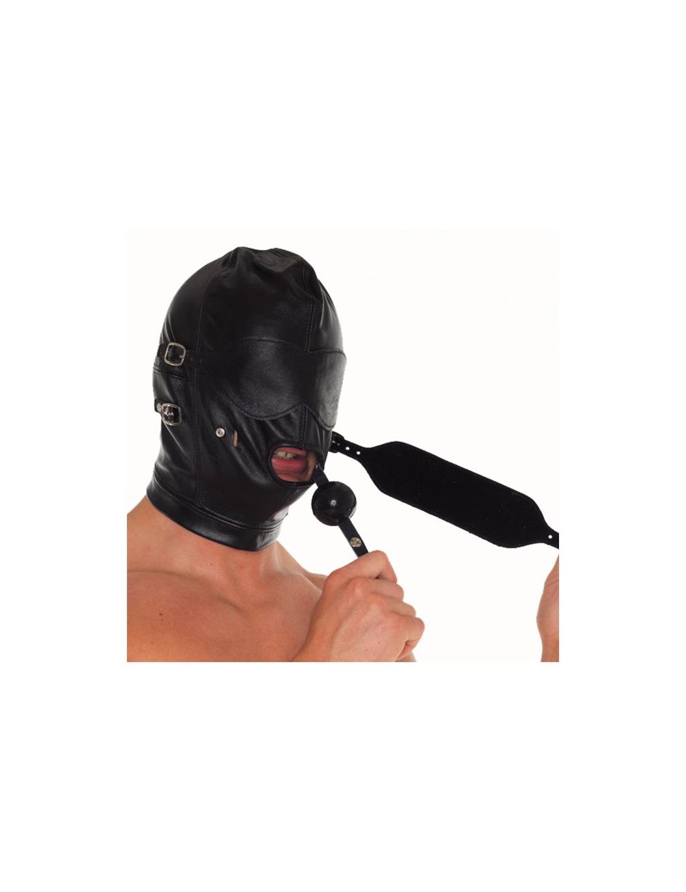 Mascara Cuero Ajustable