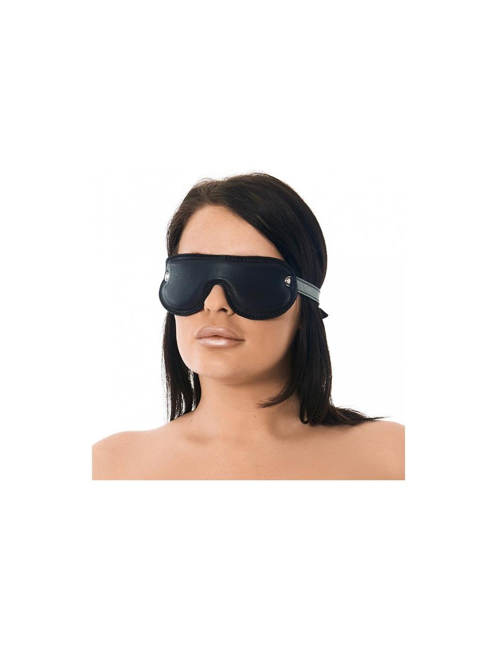 Antifaz Cuero Acolchado Ajustable