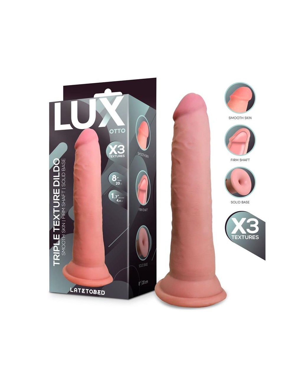 Otto Dildo Triple Densidad 8