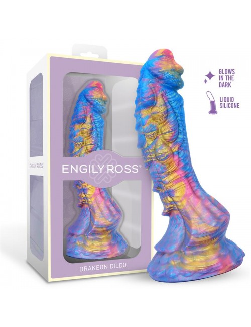Drakeon Dildo Dragon Silicona Liquida 18 cm