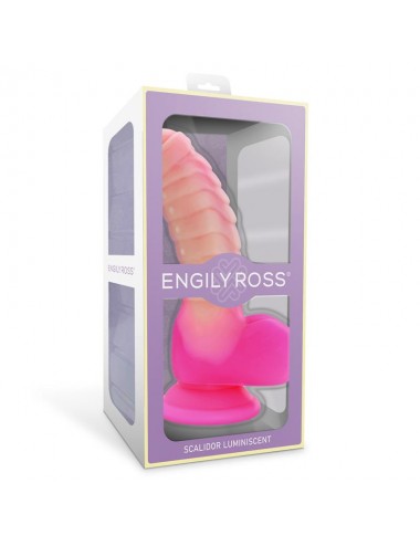 Scalidor Dildo Unicorn Brilla en la Oscuridad Silicona Liquida 18 cm