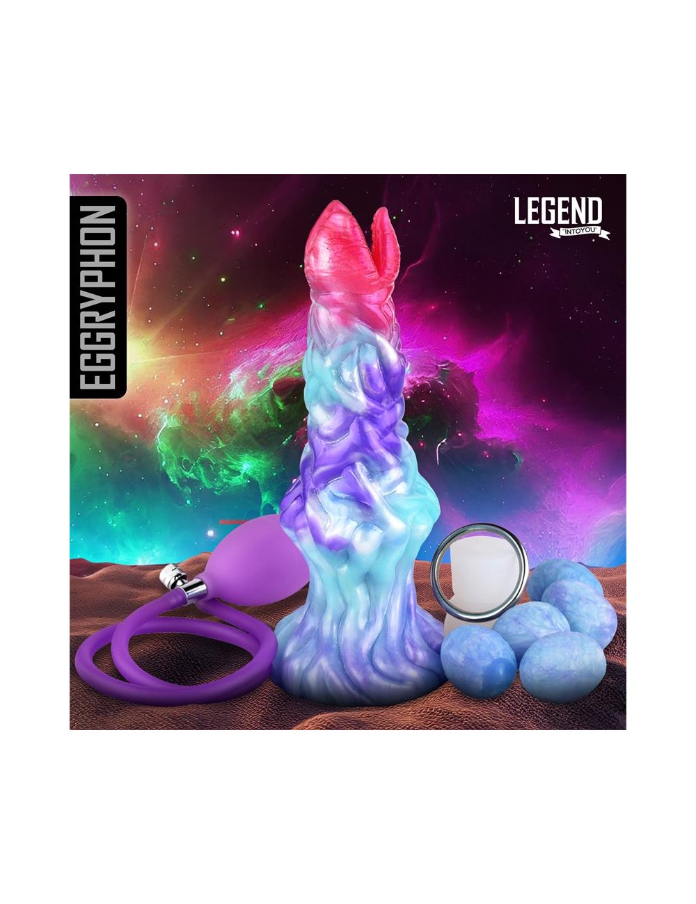 Eggryphon Dildo Ovipositor Silicona Liquida 20 cm