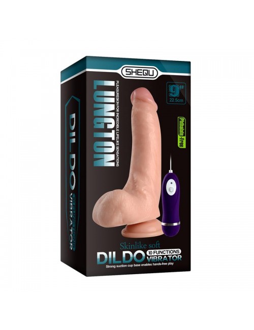 Vibrador Realista Control Remoto Duke Lungton 225 cm