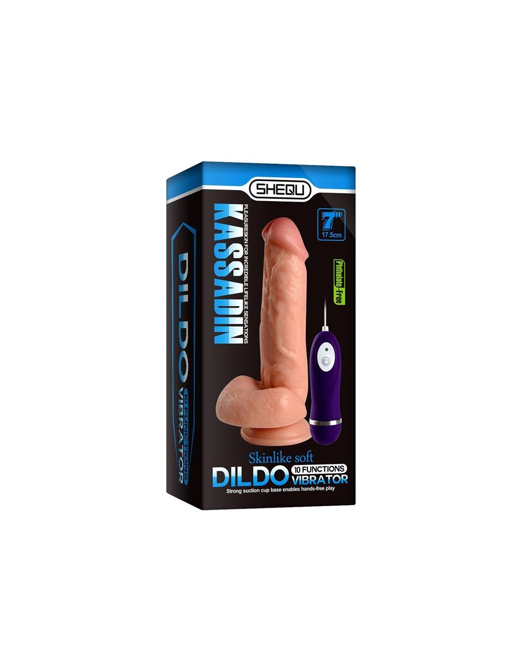 Vibrador Realista Control Remoto Kassadin 175 cm