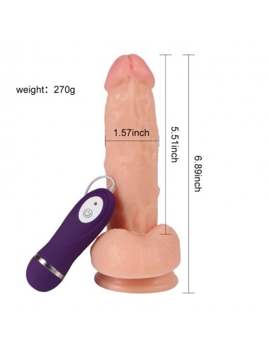 Vibrador Realista Control Remoto Kassadin 175 cm