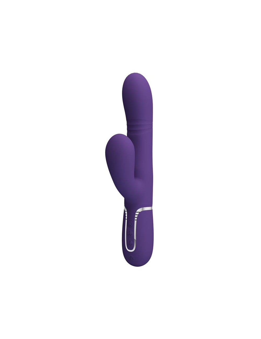 Mariana Vibrador 4 en 1 Silicona Morado
